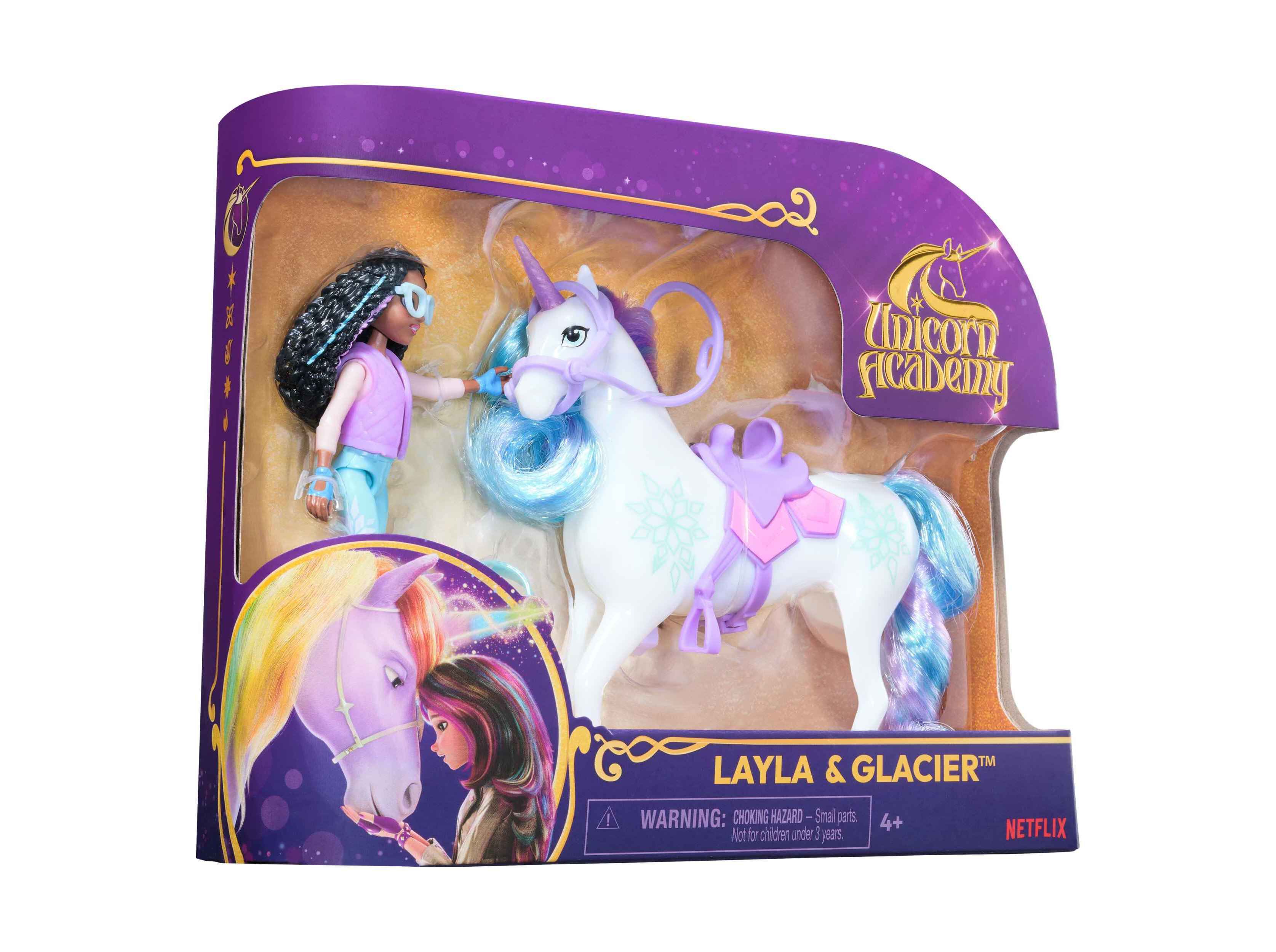 MINI DOLL ACADEMIA UNIC&Oacute;RNIO LAYLA + GLACIER image number 0