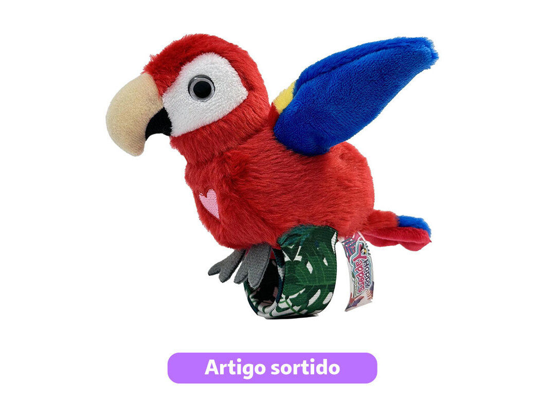 PELUCHE P&Aacute;SSAROS LOUCOS INTERATIVO MODELOS SORTIDOS