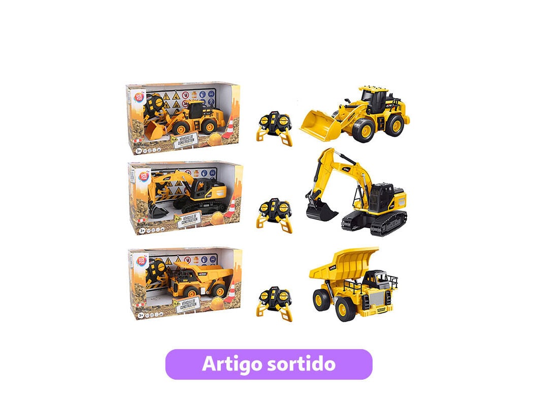 CAMI&Atilde;O CONSTRU&Ccedil;&Atilde;O ONE TWO FUN R/C MODELOS SORTIDOS image number 0