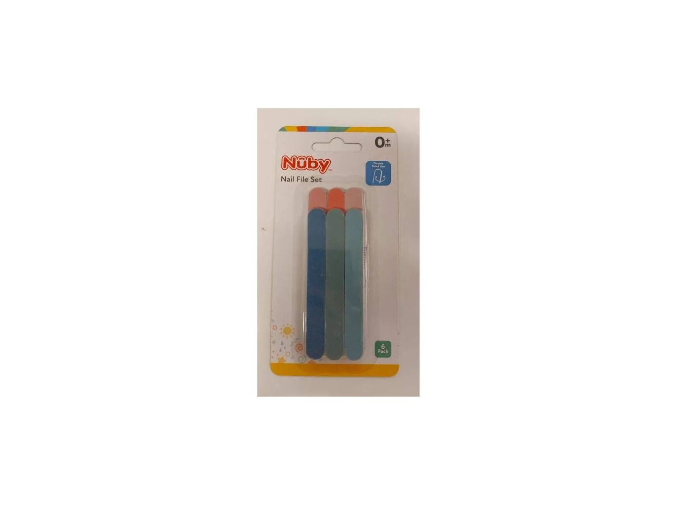 PACK 6 LIMAS NUBY MULTICOLOR 0M+ image number 0
