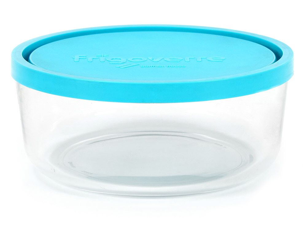 CAIXA HERM&Eacute;TICA REDONDA FRIGOVERRE VIDRO 18CM image number 0