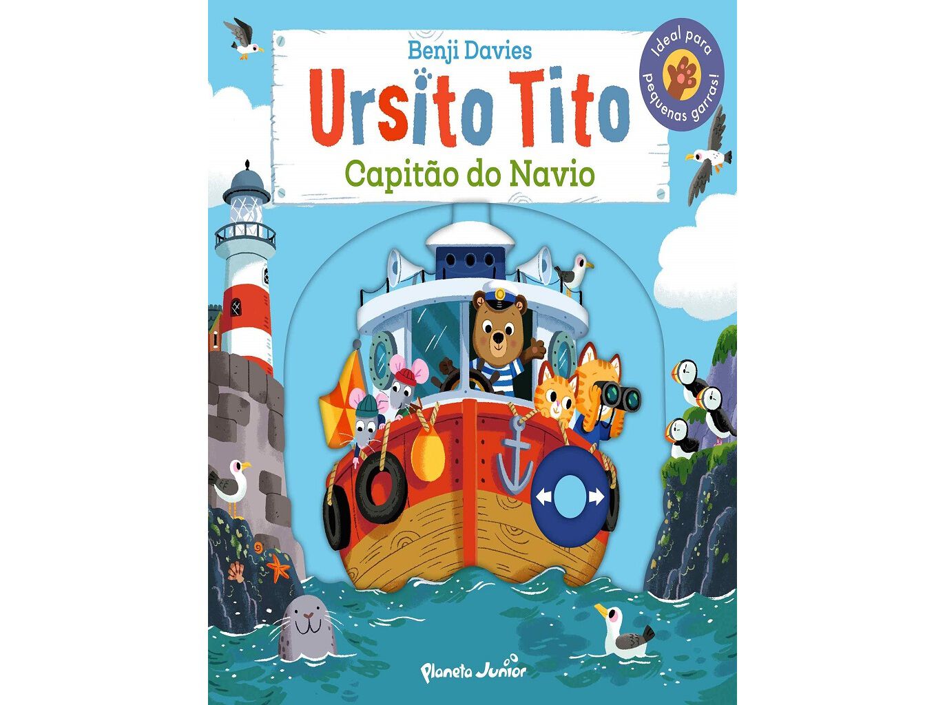 LIVRO URSITO TITO - CAPIT&Atilde;O DO NAVIO DE BENJI DAVIES image number 0