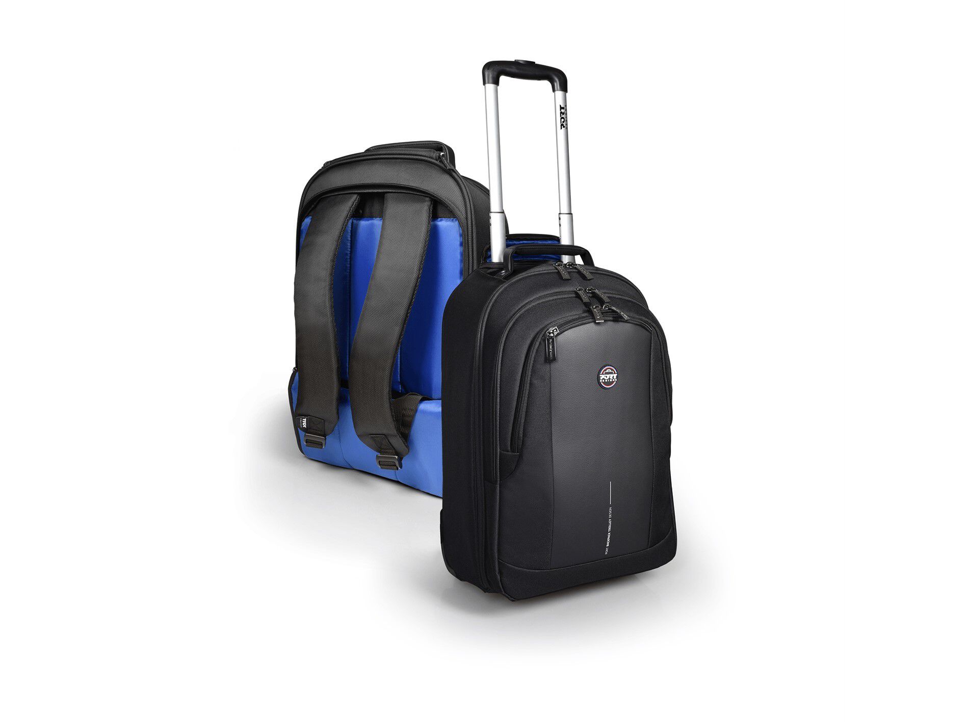 MOCHILA E TROLLEY P/ PC PORT PORT170231 PRETA 15.6"