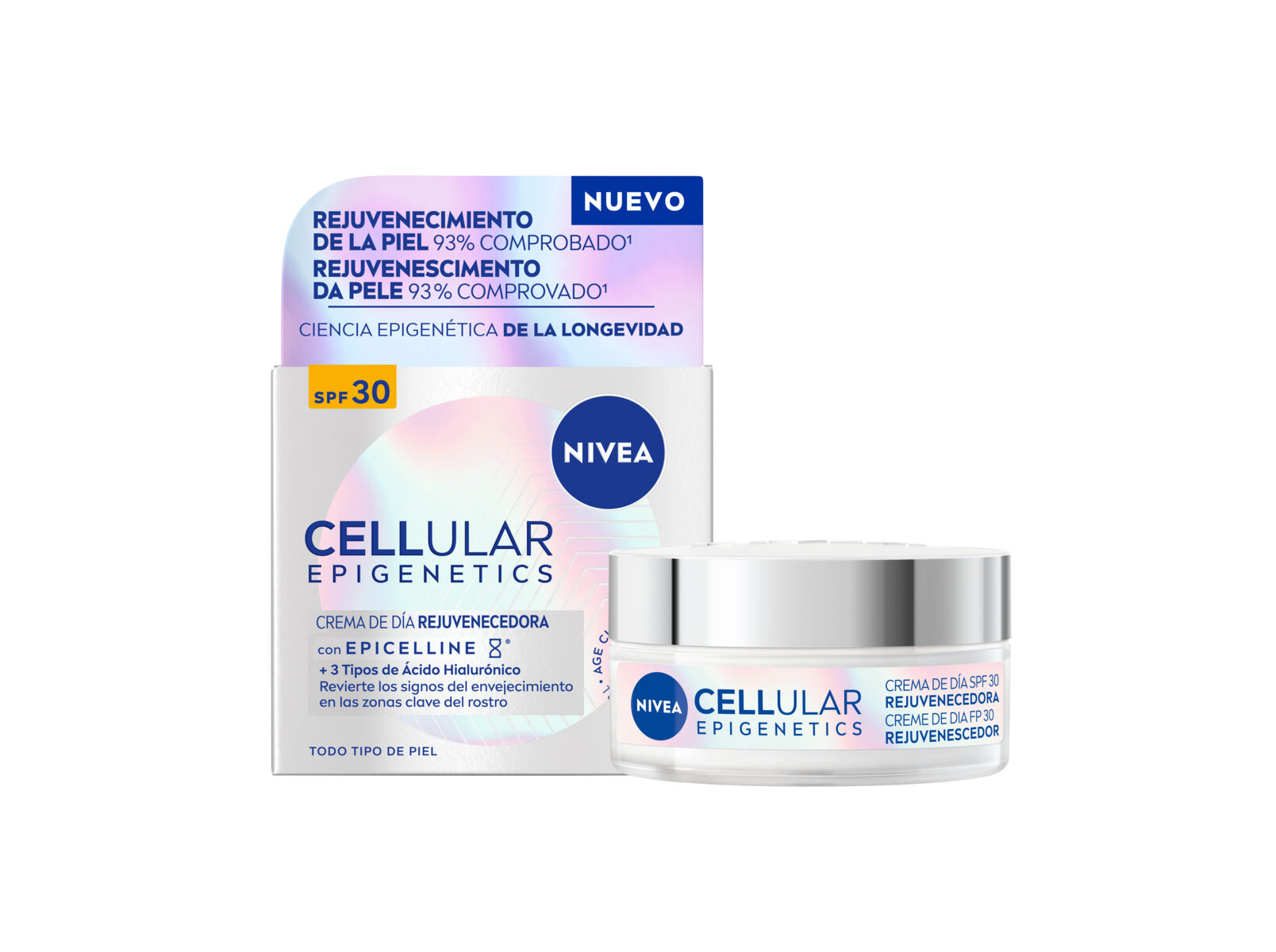CREME DIA NIVEA EPIGENETICS REJUVESCEDOR 50 ML image number 1