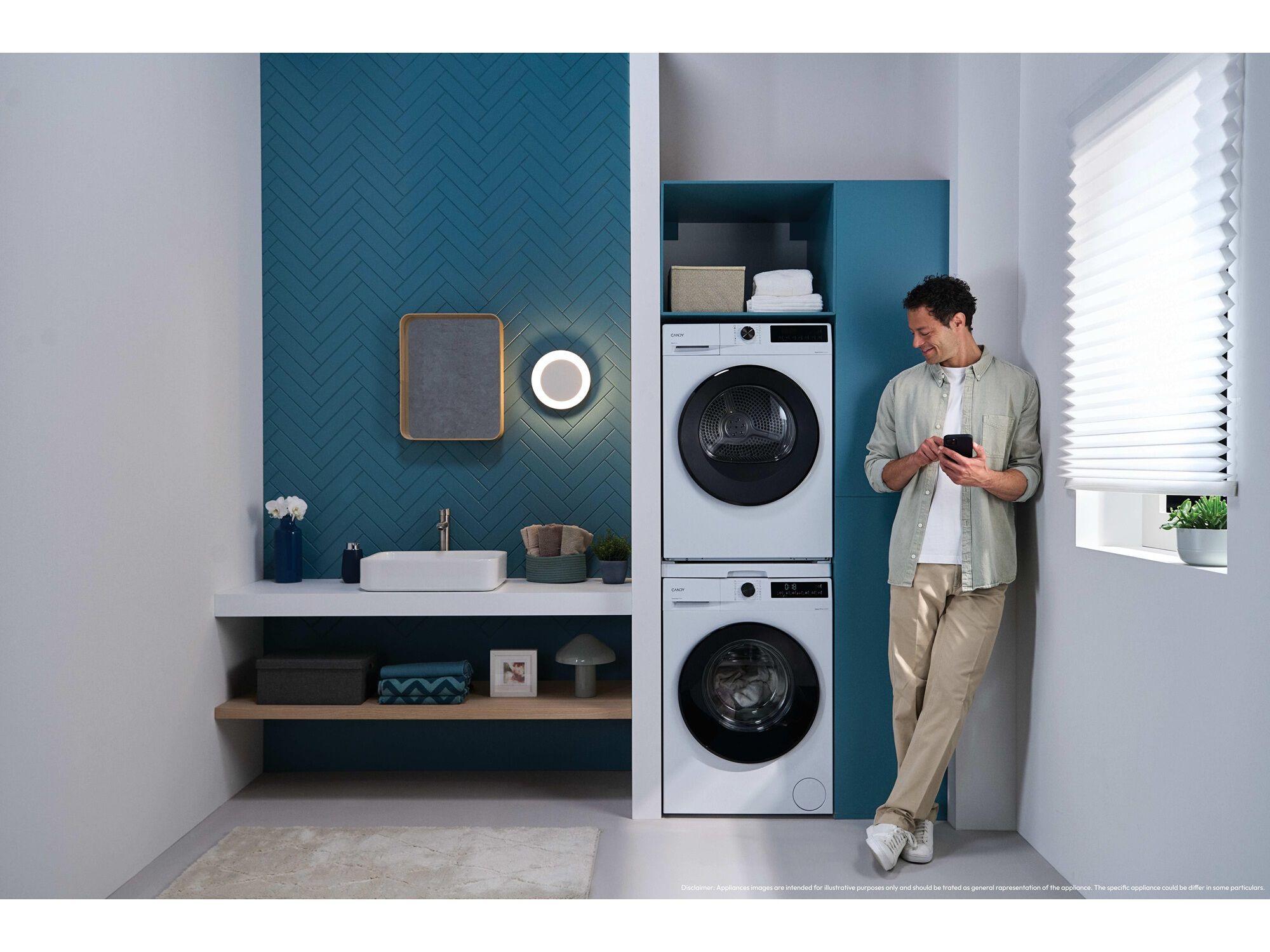 M&Aacute;QUINA DE LAVAR ROUPA CANDY GD 49B8-S - BRANCO A 9KG image number 7