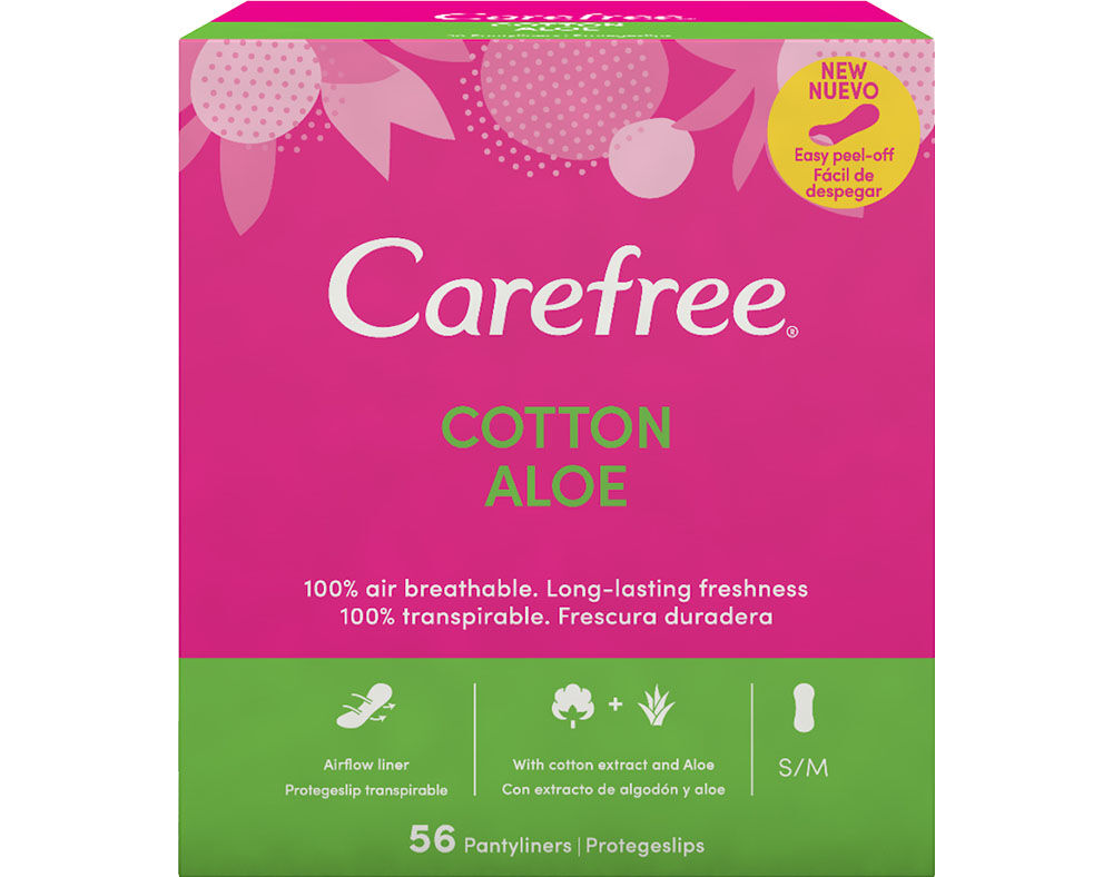 PROTECTOR CAREFREE DI&Aacute;RIO ALO&Eacute; 56UN image number 0