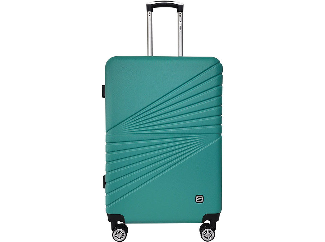 MALA DE VIAGEM GRANDE R&Iacute;GIDA AIRPORT VERDE 8 RODAS 70X45X27CM image number 0