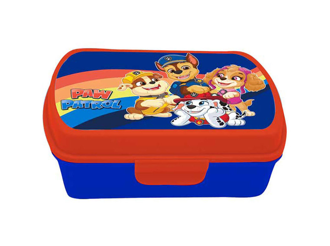 CAIXA PL&Aacute;STICO PARA LANCHE PAW PATROL image number 0