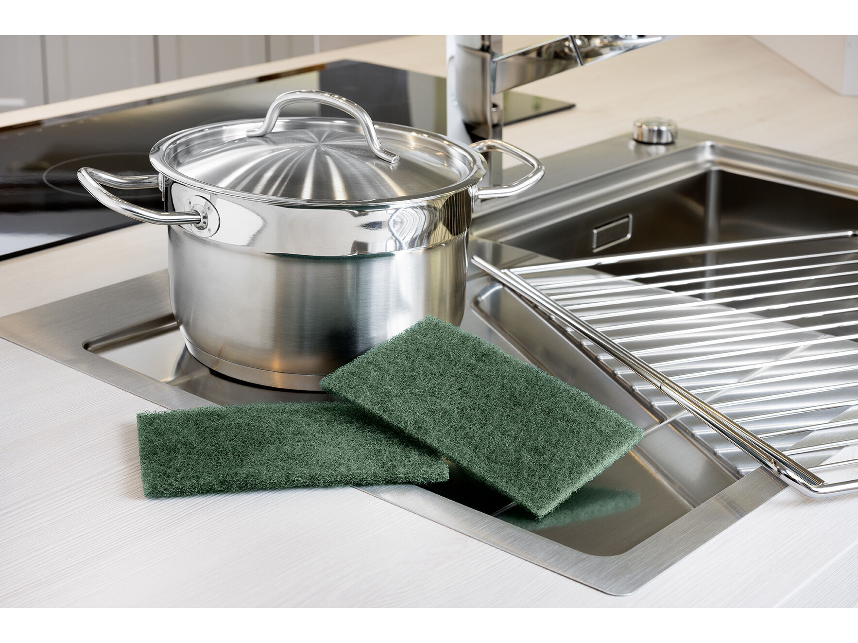 ESFREG&Atilde;O SCOTCH BRITE FIBRA VERDE NORMAL 1UN image number 1