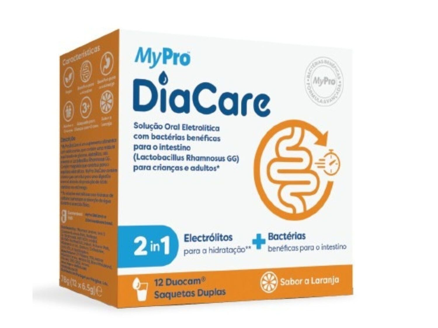 SUPLEMENTO MYPRO DIACARE 2 EM 1 12UN