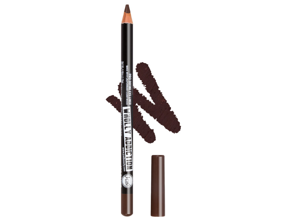 DELINEADOR OLHOS JCAT WHOLLY ADDICTION DARK BROWN