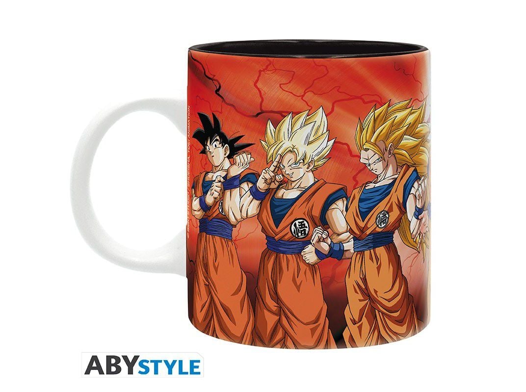 CANECA GOKUTRANSFORM. ABYSTYLE DRAGON BALL 320ML image number 1