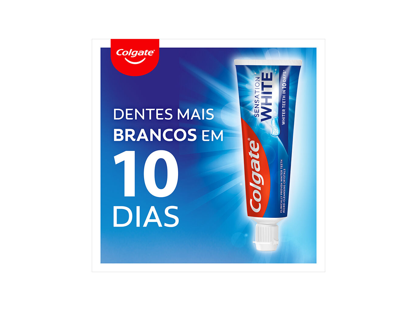 PASTA DE DENTES BRANQUEADORA SENSATION COLGATE 75ML image number 1