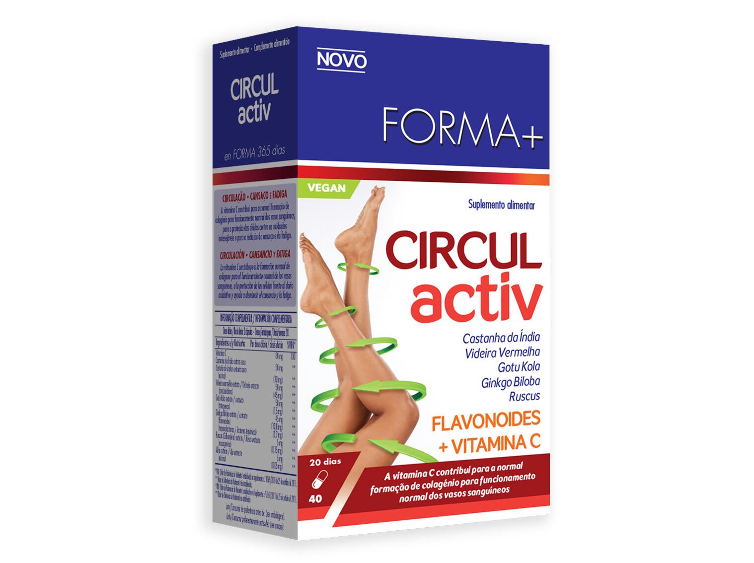 SUPLEMENTO FORMA+ CIRCUL ACTIV 40 CAPS