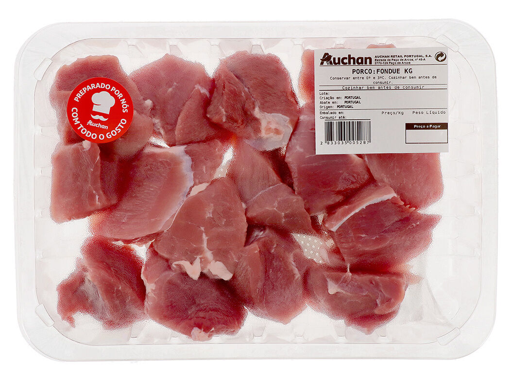 PORCO NACIONAL FONDUE KG