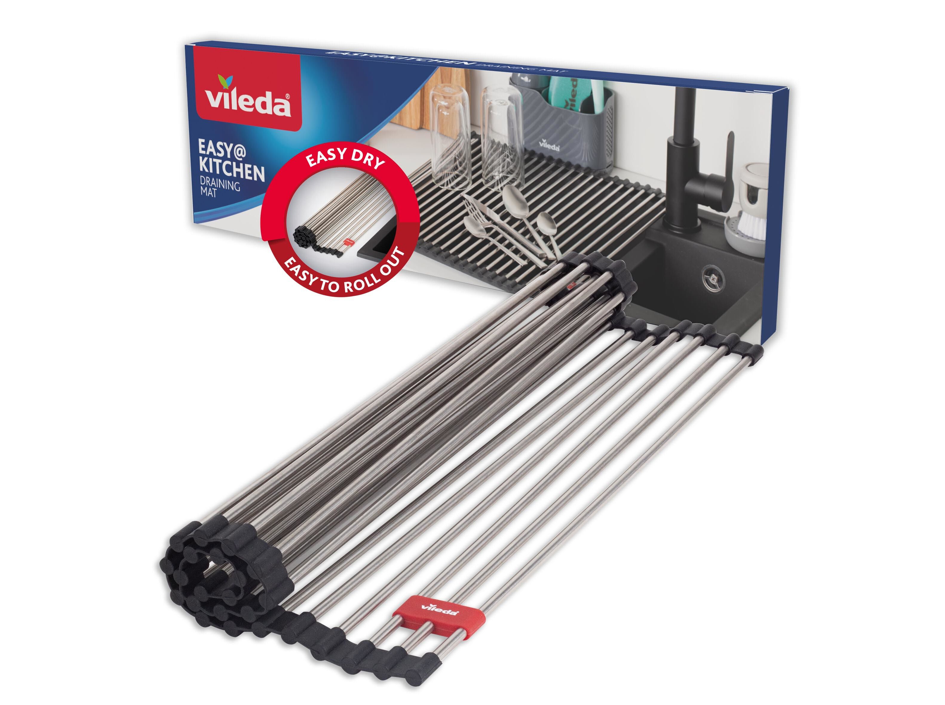 ESCORREDOR LOI&Ccedil;A VILEDA METAL 45X40CM