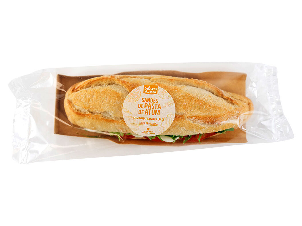 SANDES DE PASTA DE ATUM SABORES AUCHAN UN image number 1