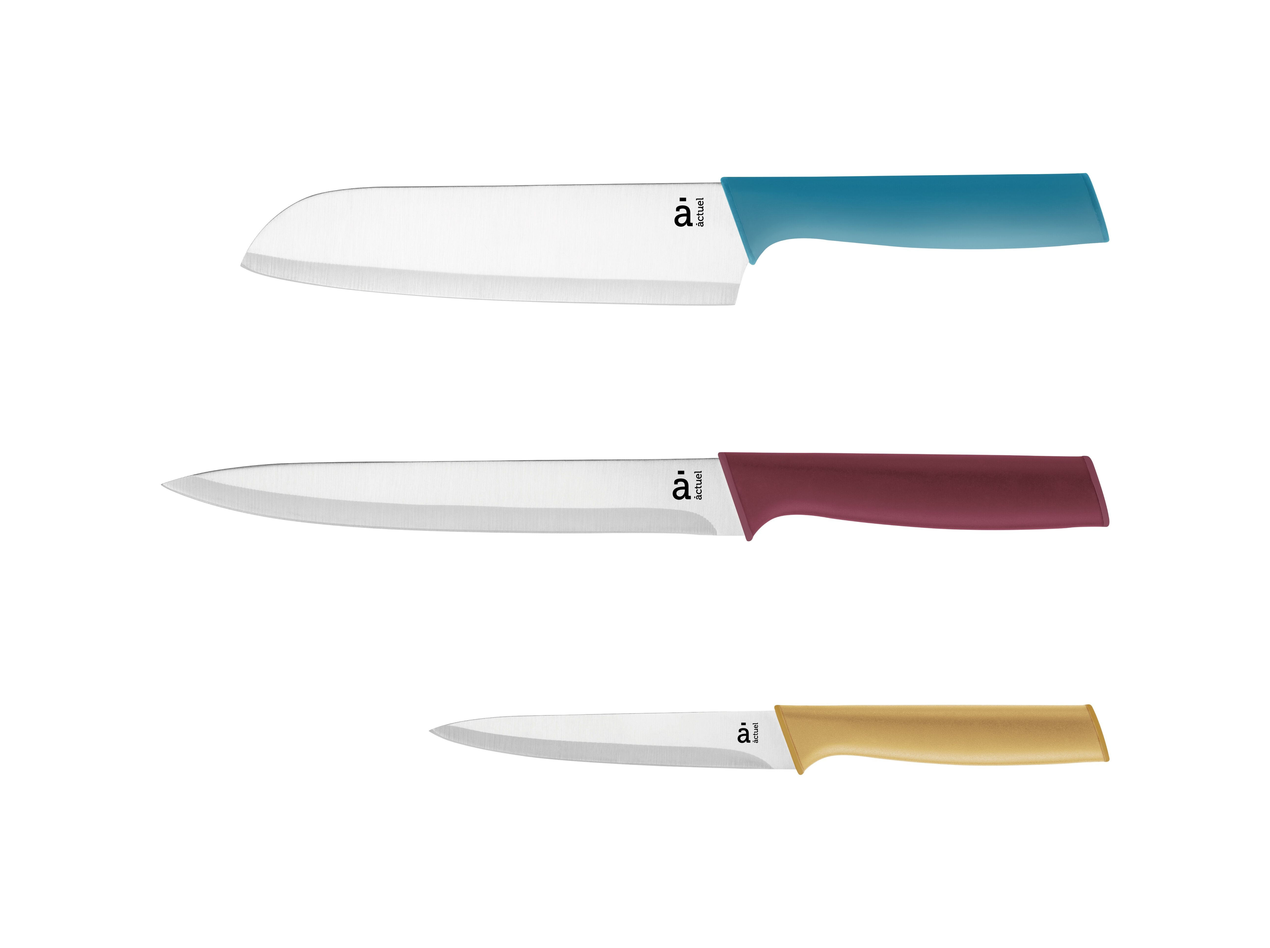 CONJUNTO 3 FACAS COZINHA ACTUEL image number 0