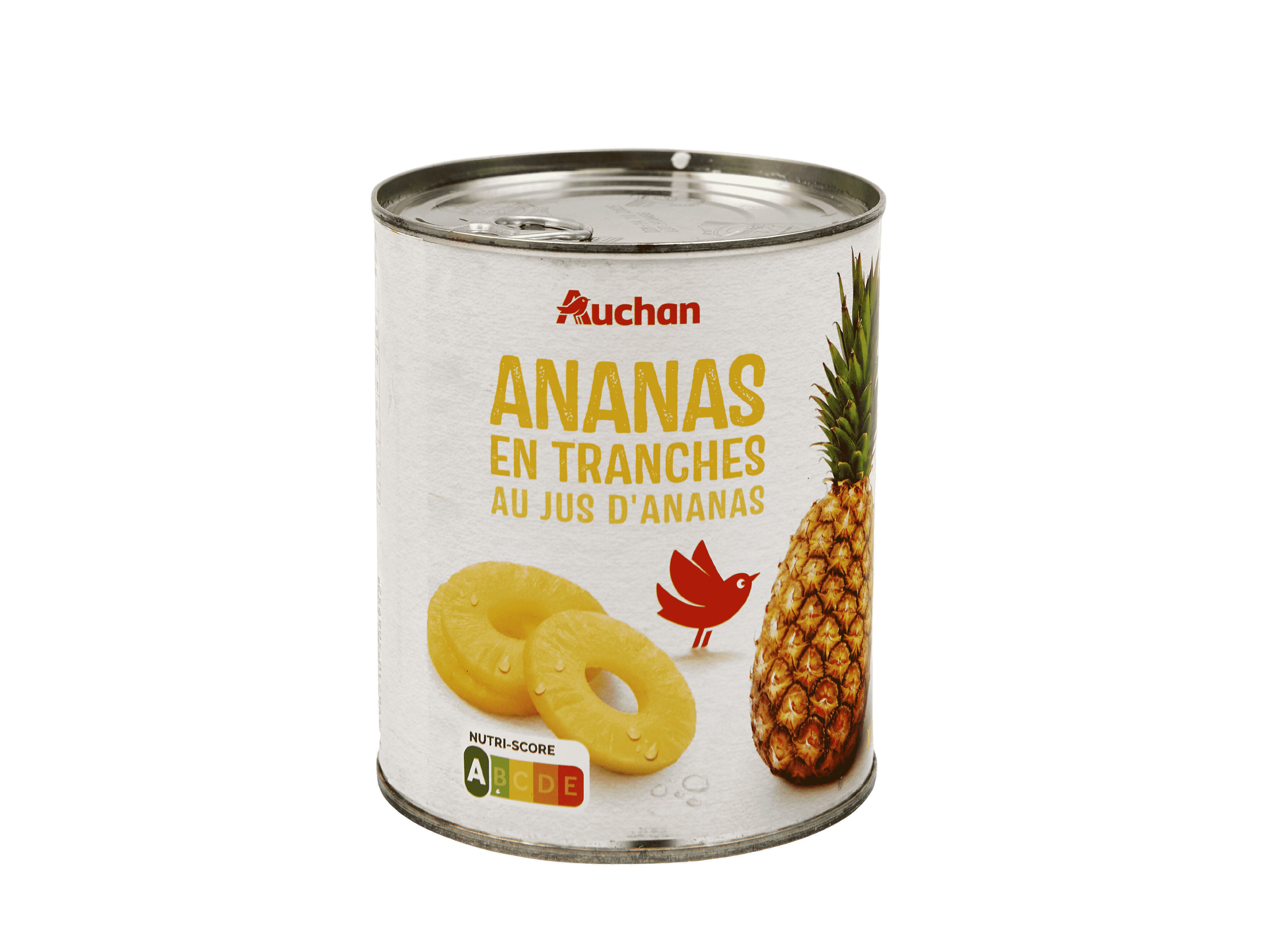 ANAN&Aacute;S RODELAS AUCHAN EM SUMO DE ANAN&Aacute;S 820 (490) G