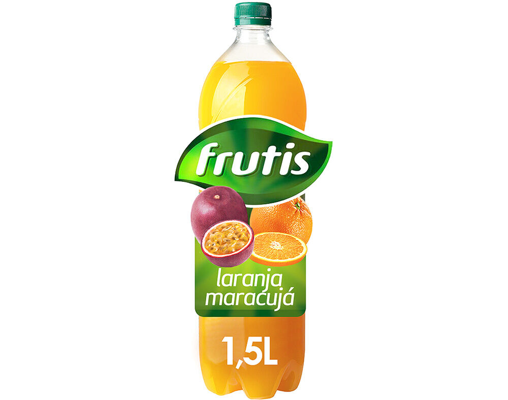 REFRIGERANTE FRUTIS SEM G&Aacute;S LARANJA E MARACUJ&Aacute; 1.5L image number 0