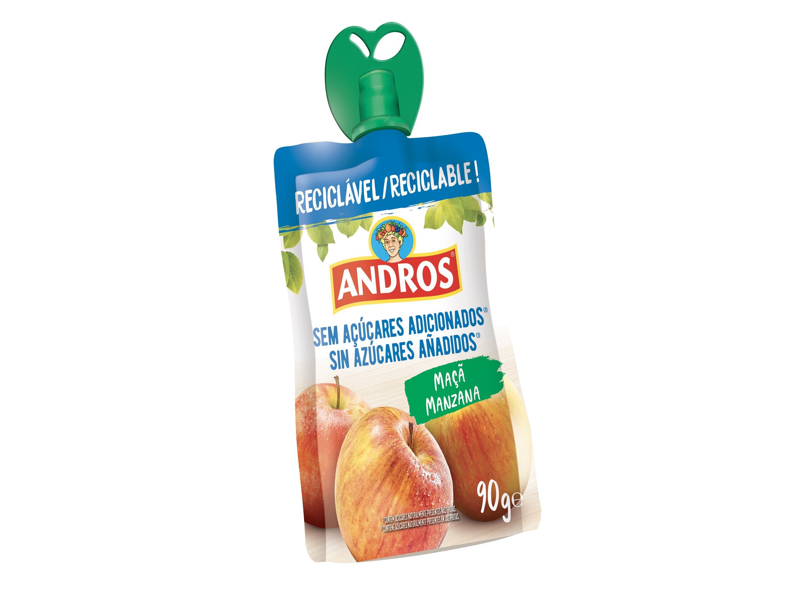 SAQUETA FRUTA ANDROS MA&Ccedil;&Atilde; 90 G image number 0