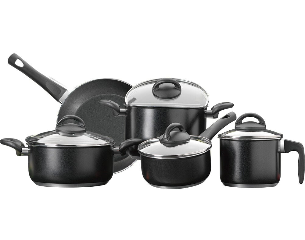 TREM DE COZINHA 5 PE&Ccedil;AS PRATICA GLASS CELAR TAMPA VIDRO