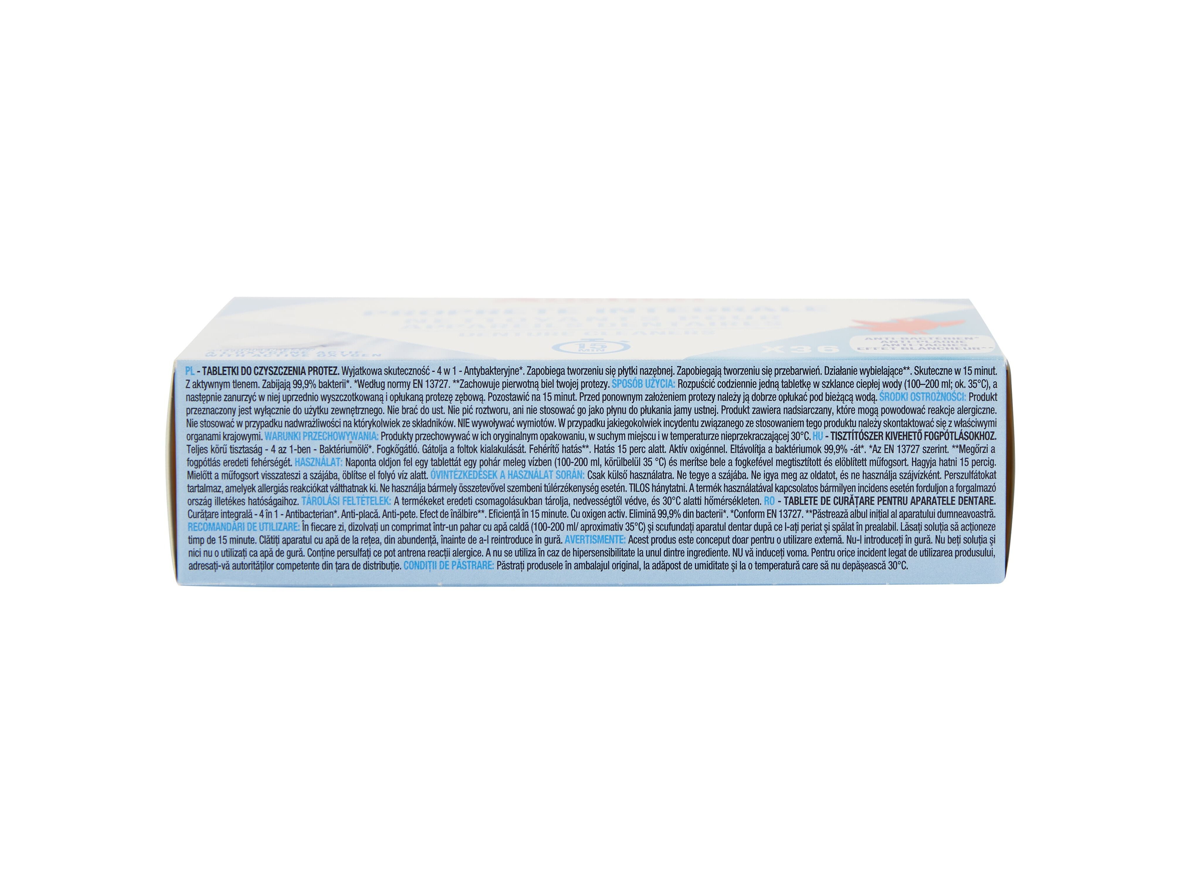 PASTILHAS AUCHAN PR&Oacute;TESES DENT&Aacute;RIA BRANQUEADORA 36UN image number 4