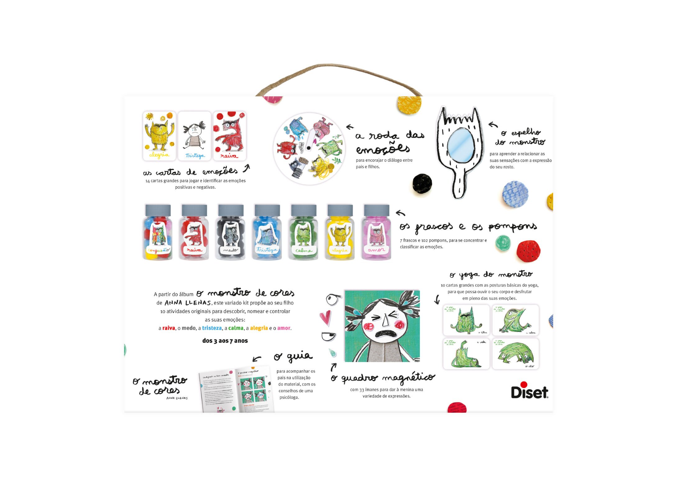 MONSTRO DAS CORES O JOGO DAS EMO&Ccedil;&Otilde;ES DISET image number 6