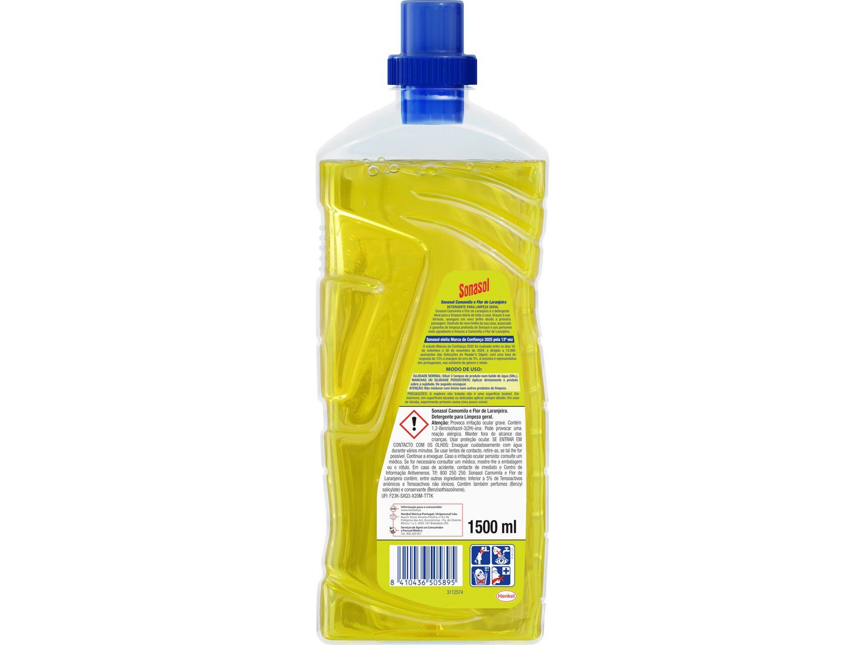LAVA TUDO SONASOL CAMOMILA 1.5L image number 1