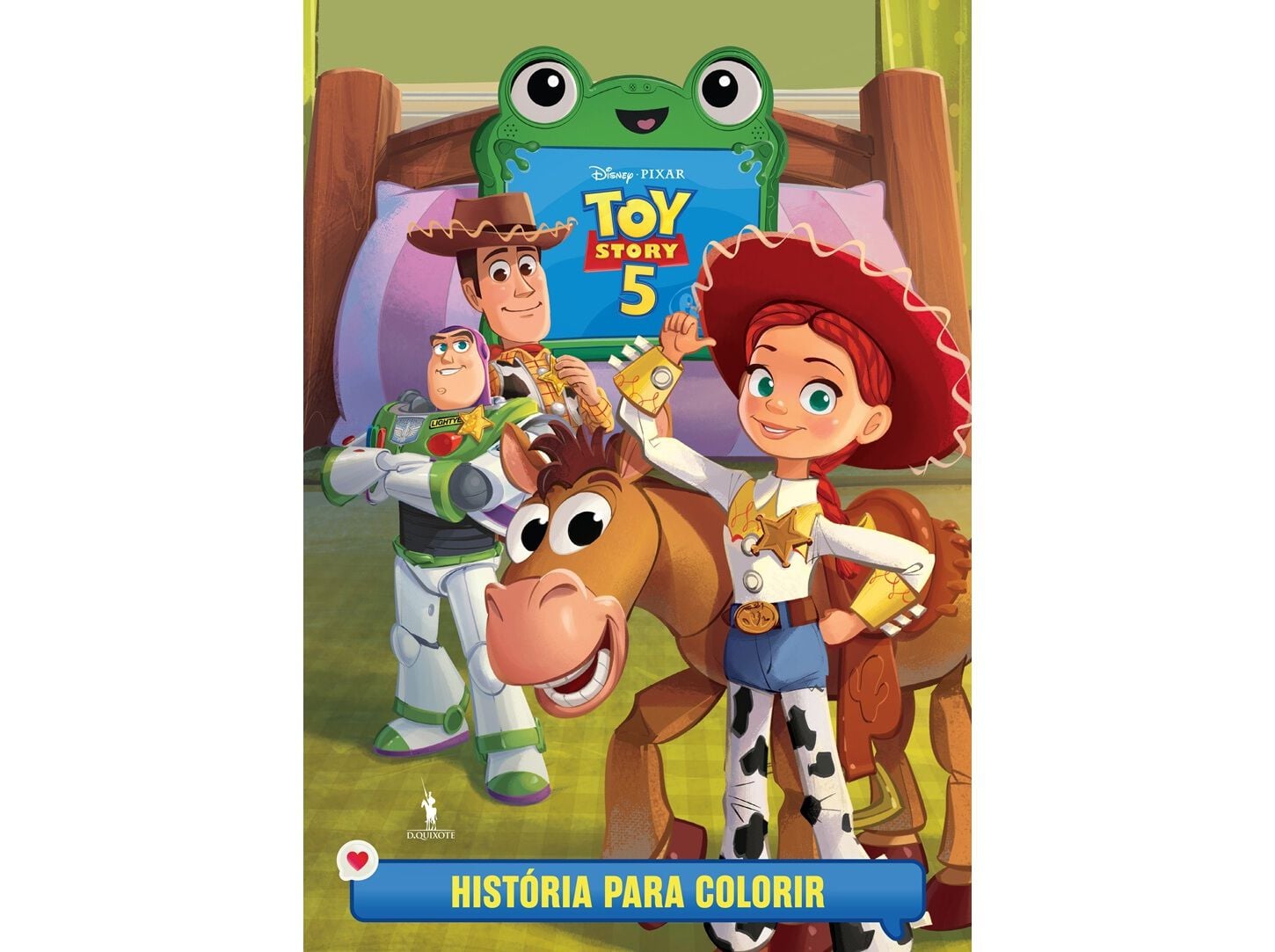 LIVRO TOY STORY 5: HIST&Oacute;RIA PARA COLORIR image number 0