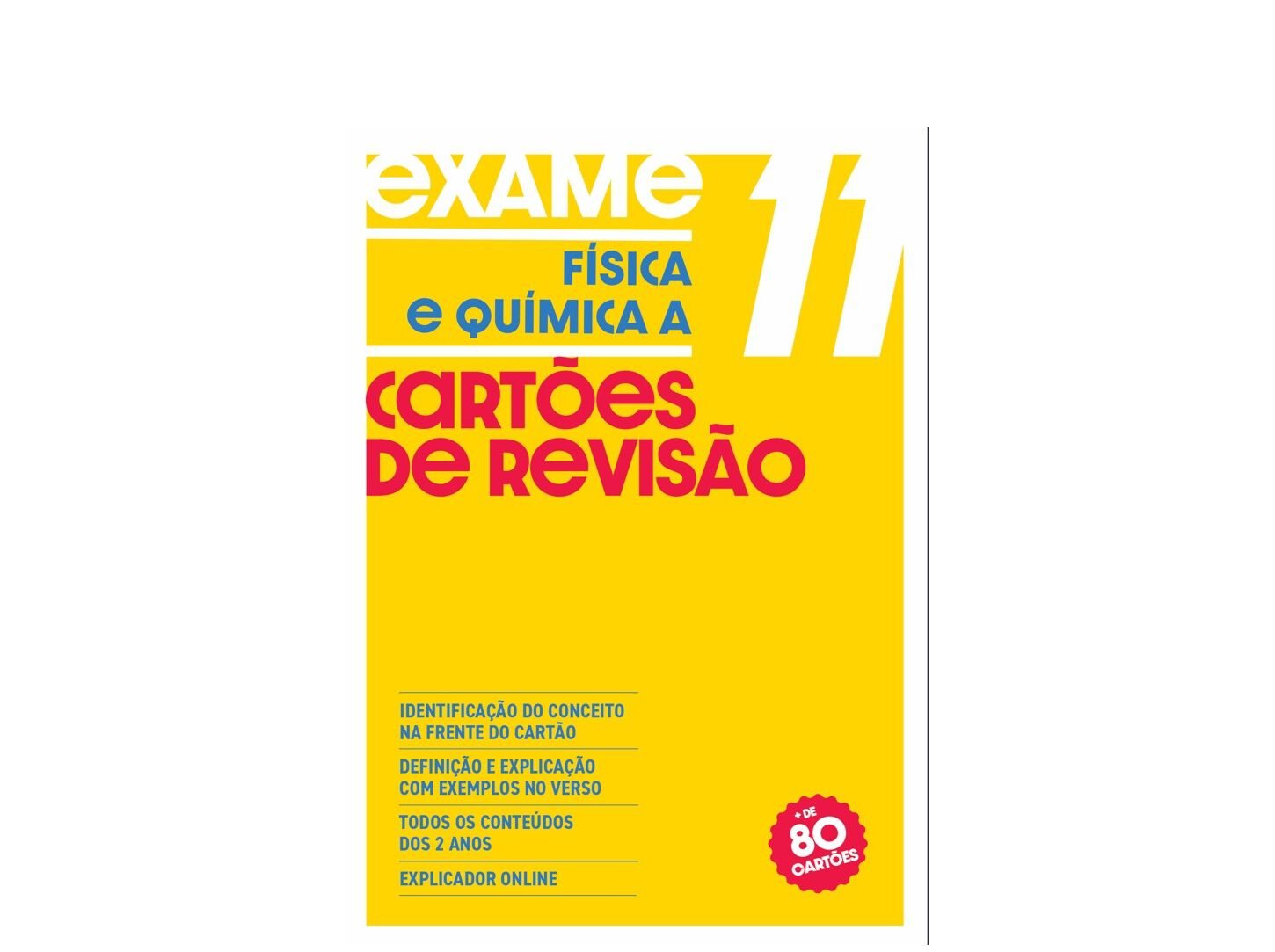 LIVRO CART&Otilde;ES DE REVIS&Atilde;O F&Iacute;SICA E QU&Iacute;MICA A 11 image number 0