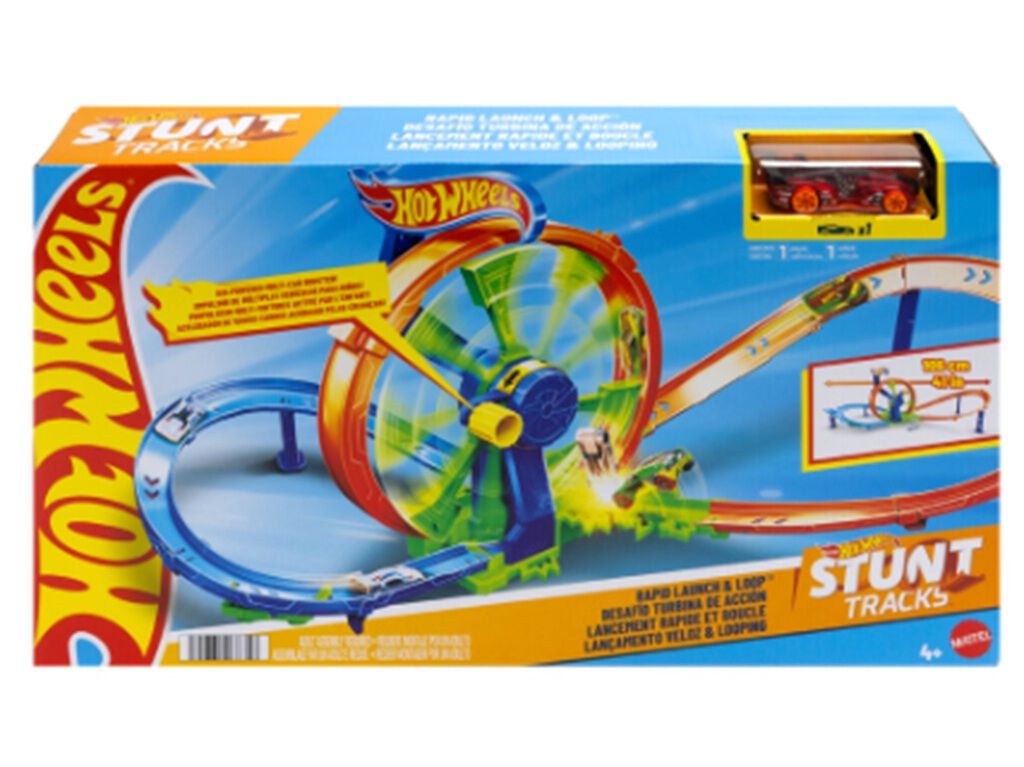 TRACK ACTION HOT WHEELS COM RODA image number 1