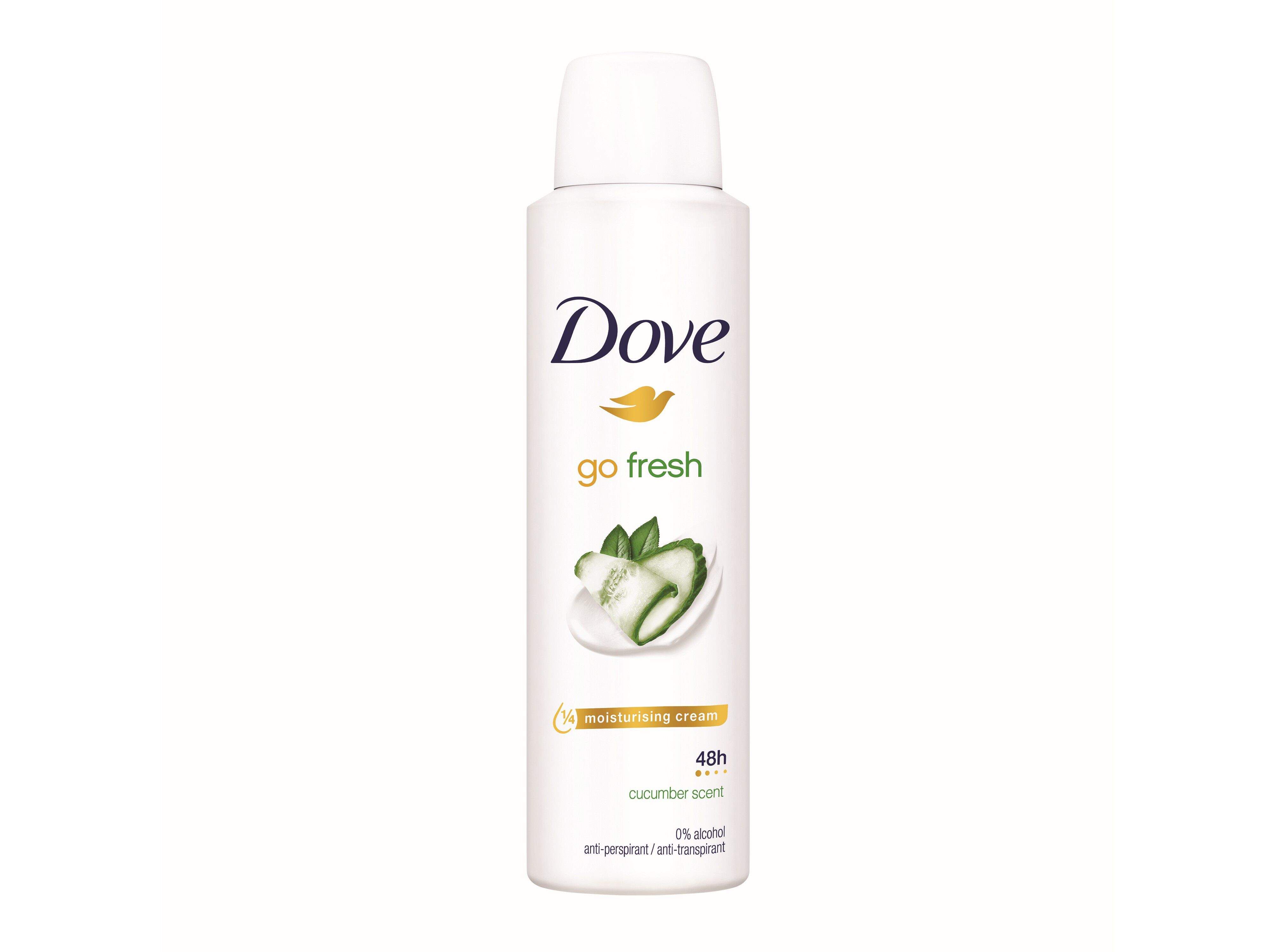 DESODORIZANTE SPRAY DOVE PEPINO 48H 150ML image number 2