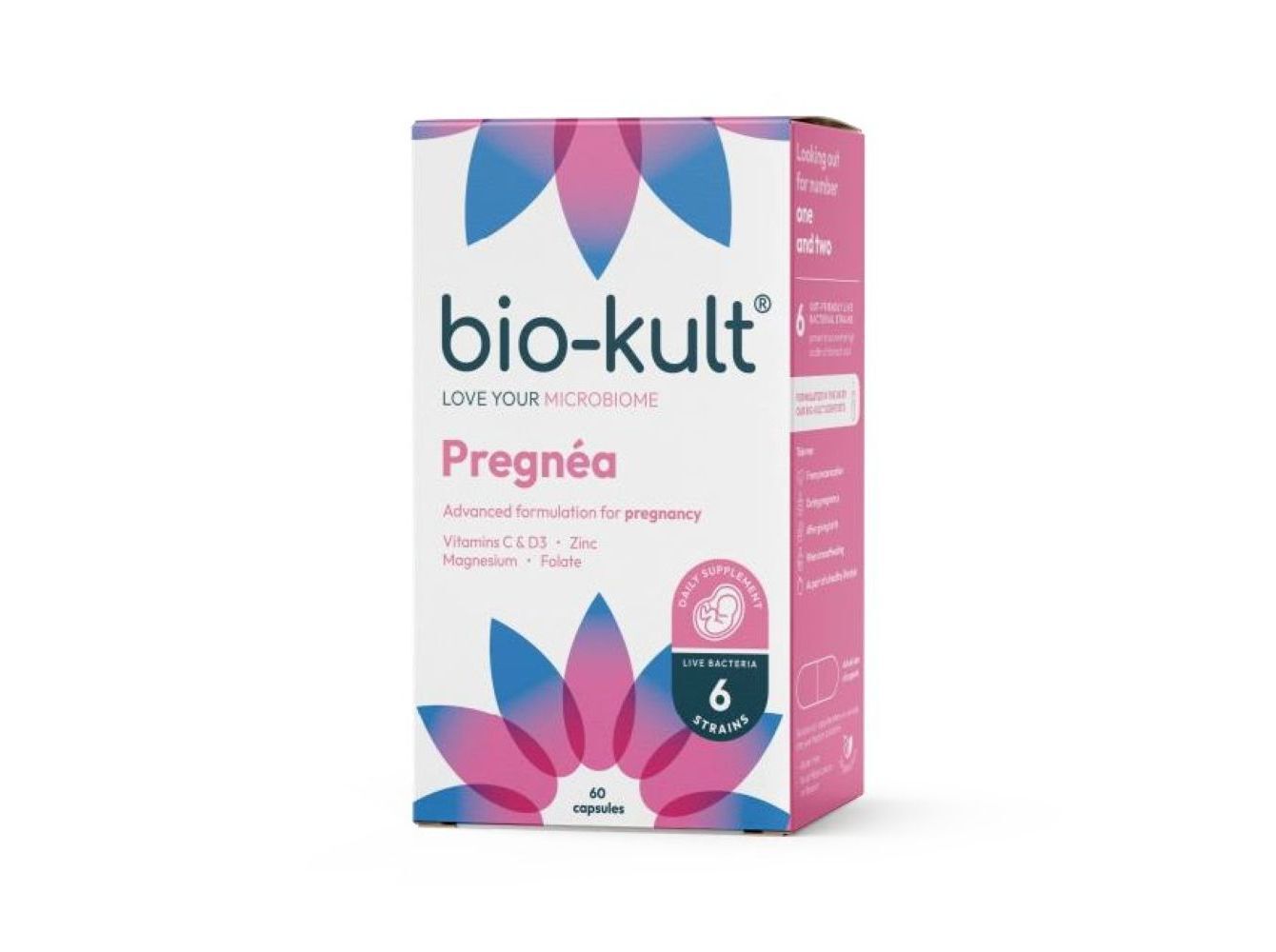 SUPLEMENTO BIOKULT PREGN&Eacute;A 60 C&Aacute;PS