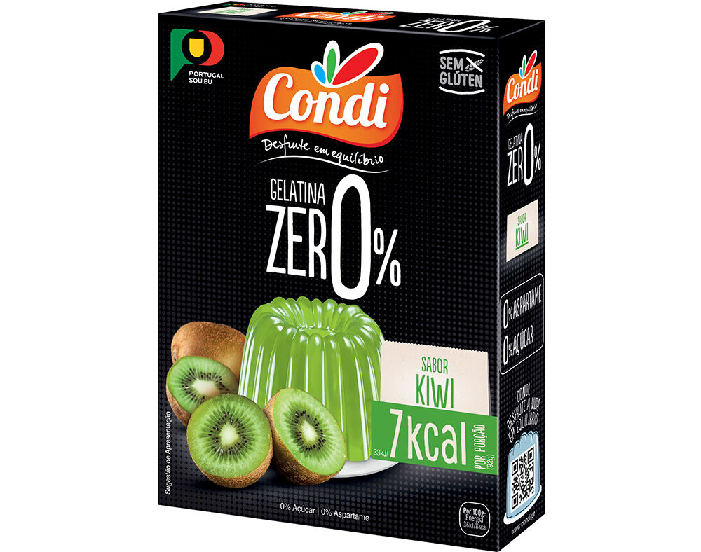 GELATINA CONDI ZERO KIWI 28G image number 0