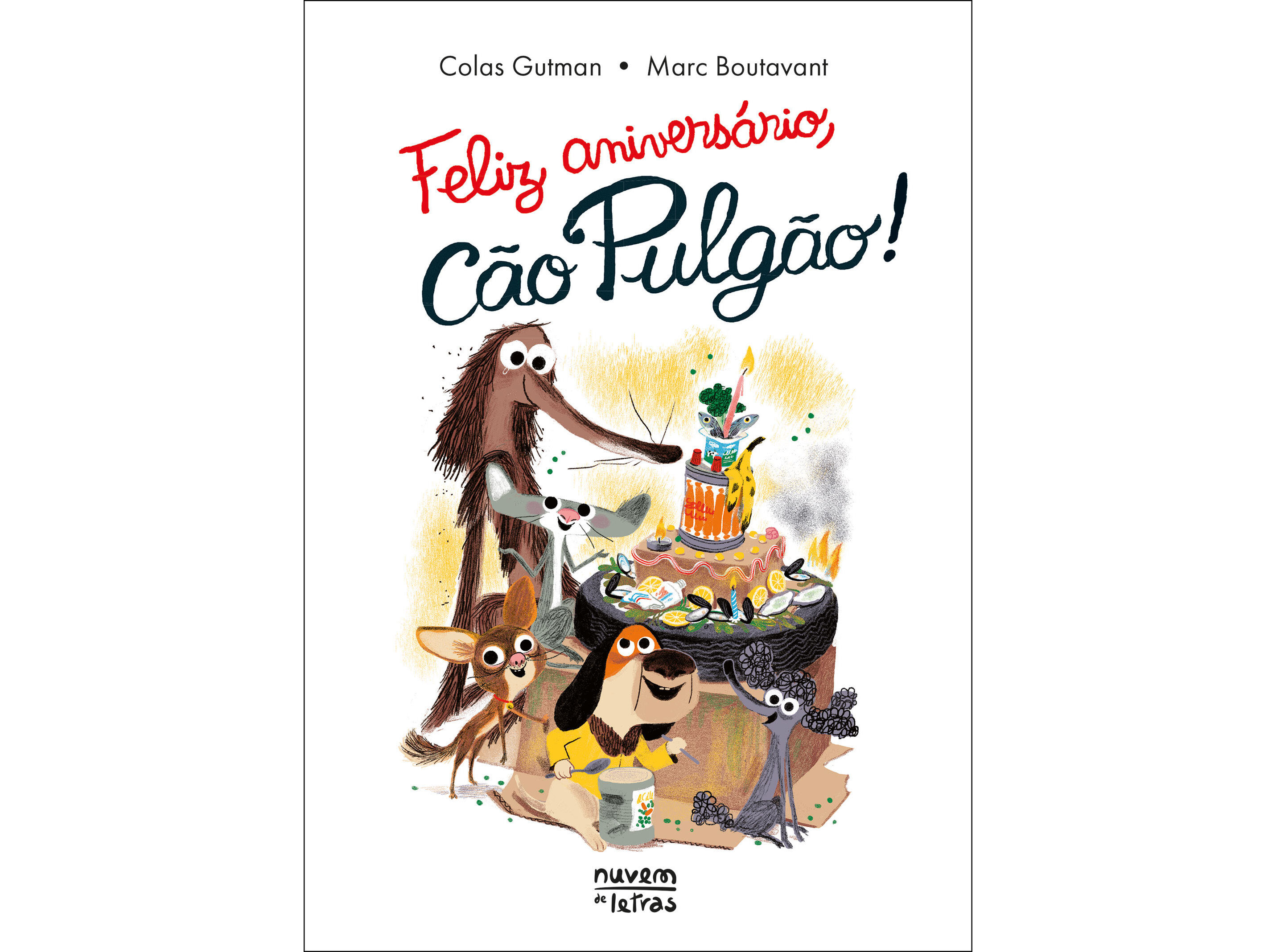 LIVRO FELIZ ANIVERS&Aacute;RIO C&Atilde;O PULG&Atilde;O! COLAS GUTMAN image number 0
