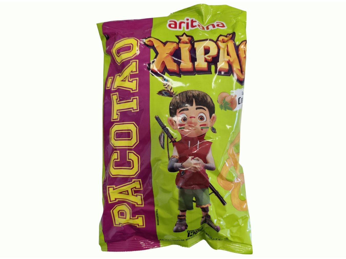 SNACKS ARITANA CEBOLA E SALSA 120G