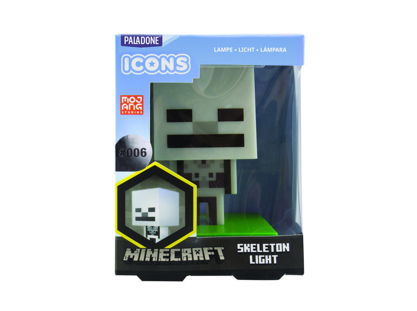 MINI LUZ MINECRAFT SKELETON image number 0