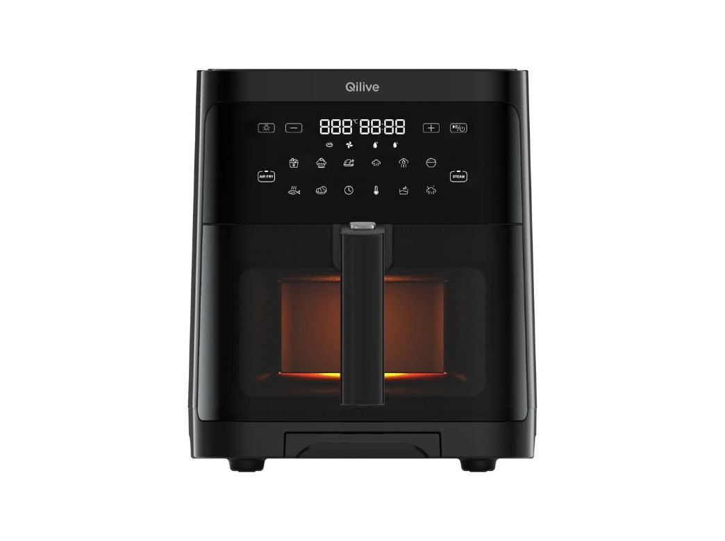FRITADEIRA SEM &Oacute;LEO AIRFRYER QILIVE Q.5650 STEAM COOK 5L