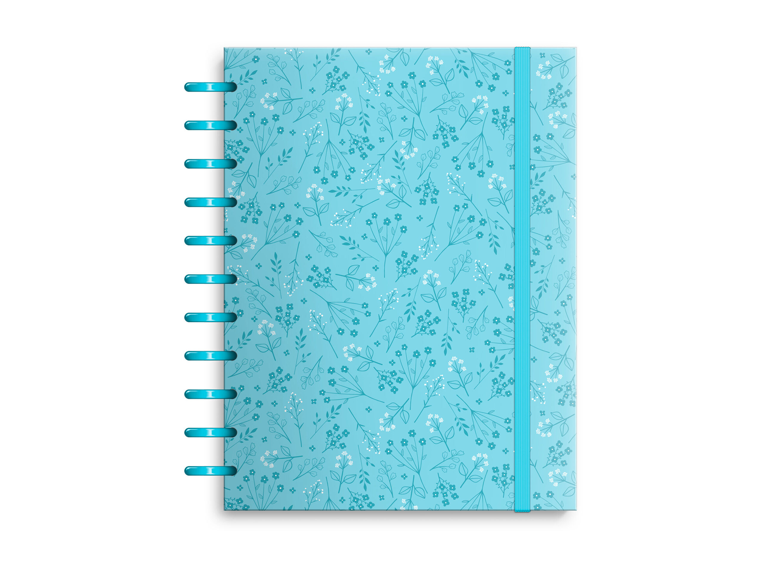 CADERNO ECOSMART A4 AMBAR LILIES 100 FOLHAS 25X30.8X2.8CM image number 0
