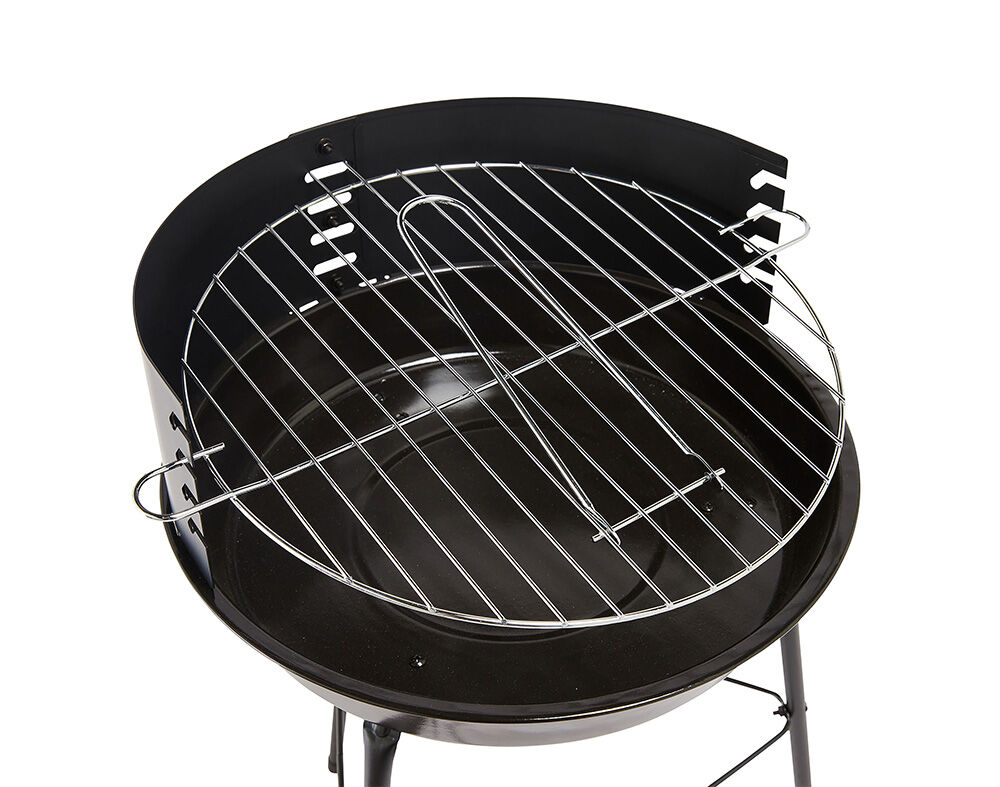 BARBECUE A CARV&Atilde;O GARDENSTAR PRETO 30X33CM image number 2