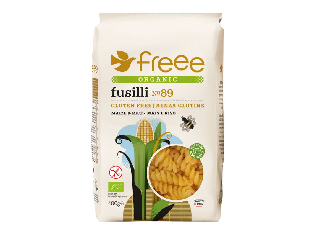 FUSILI BIO DOVES FARM MILHO ARROZ S/ GL&Uacute;TEN 400G image number 0