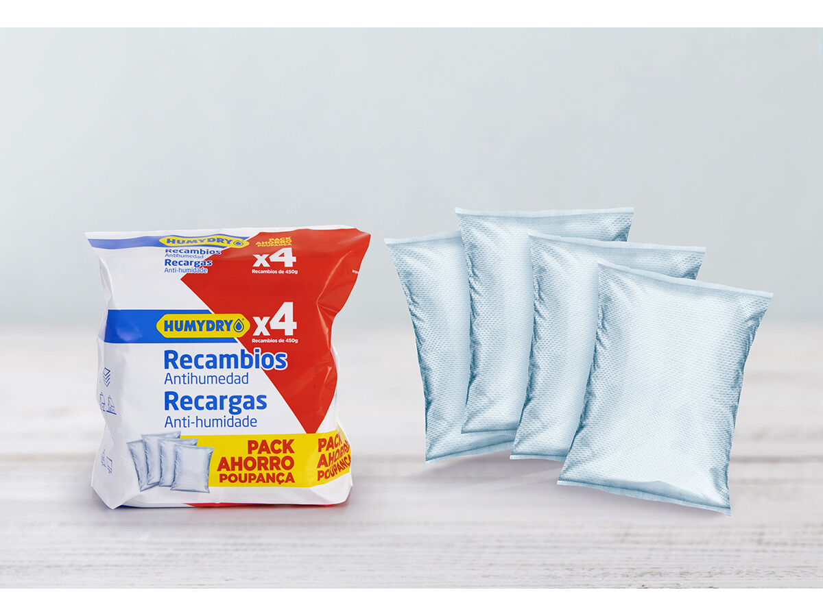 ANTI HUMIDADE HUMYDRY RECARGAS 4X450G image number 1