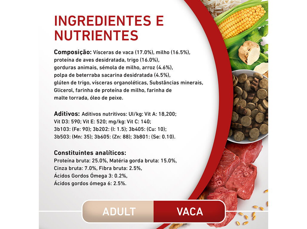 RA&Ccedil;&Atilde;O PARA C&Atilde;O PURINA ONE MEDIUM MAXI ADULTO COM VACA E ARROZ 7KG image number 6