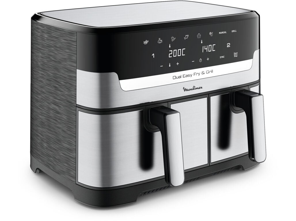 FRITADEIRA SEM &Oacute;LEO MOULINEX EZ905D20 DUAL EASY FRY - 8.3L image number 1