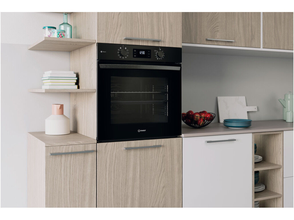 FORNO MULTIFUN&Ccedil;&Otilde;ES INDESIT IO 258HS B HIDROL&Iacute;TICO A 71L image number 5