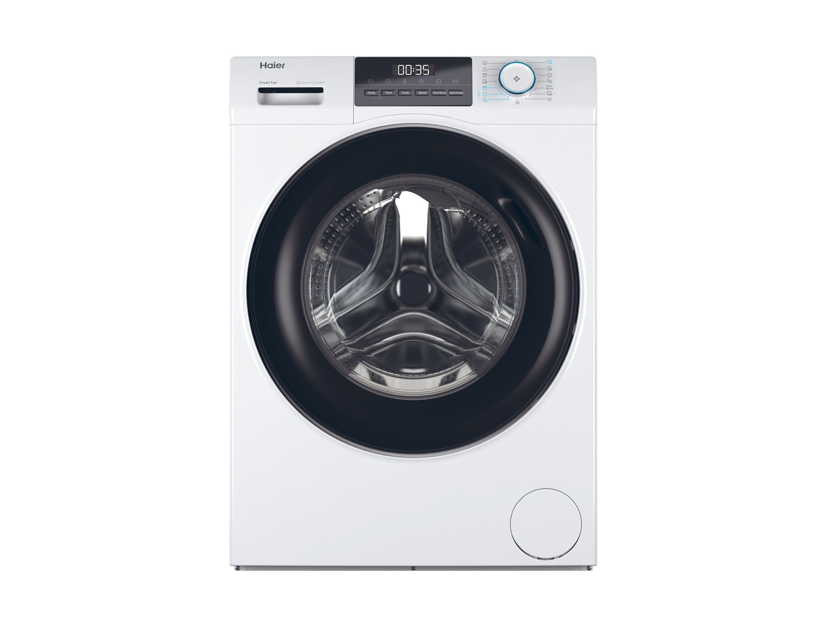 M&Aacute;QUINA DE LAVAR ROUPA HAIER HW90-BP14929A-S - BRANCO A 9KG