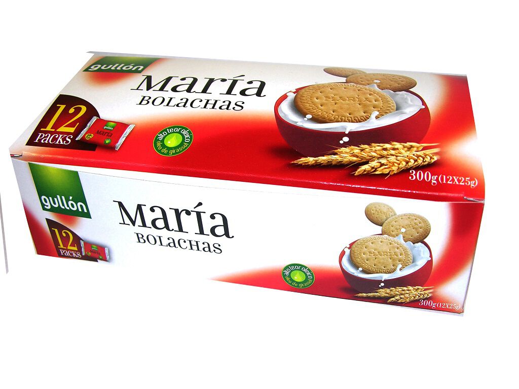 BOLACHA GULLON MARIA 12X25G image number 0
