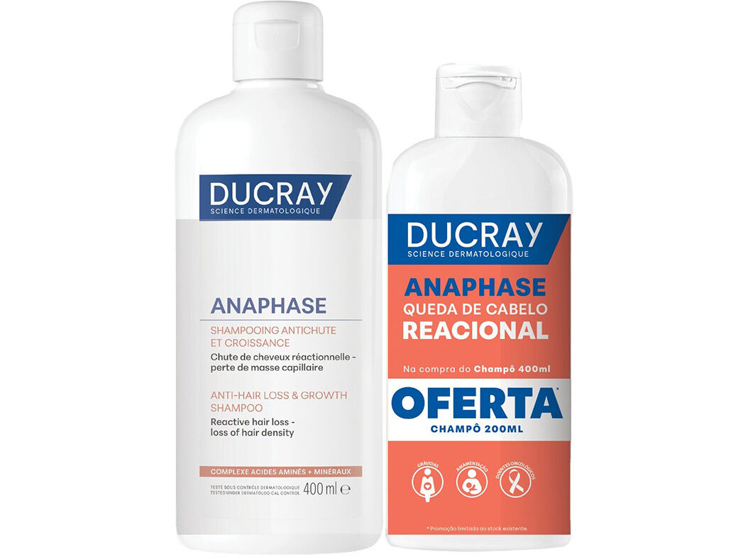 CHAMPO DUCRAY ANAPHASE CRESCIM 400+200ML image number 0