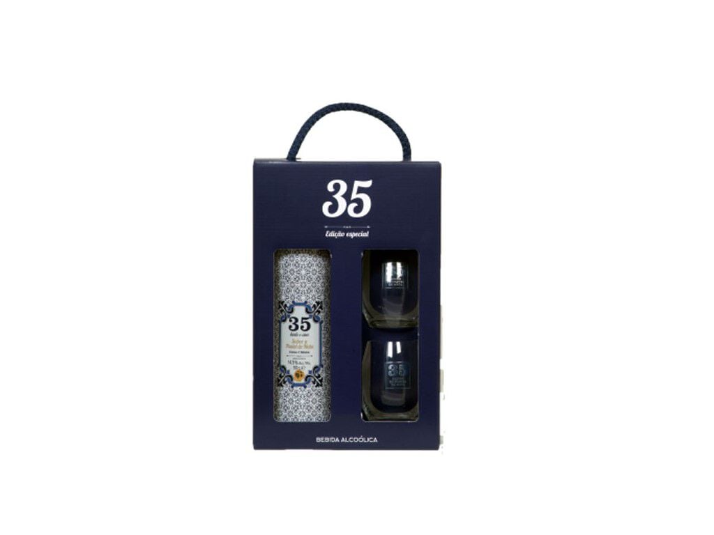 LICOR 35 ORIGINAL + 2 COPOS 0.50L image number 1